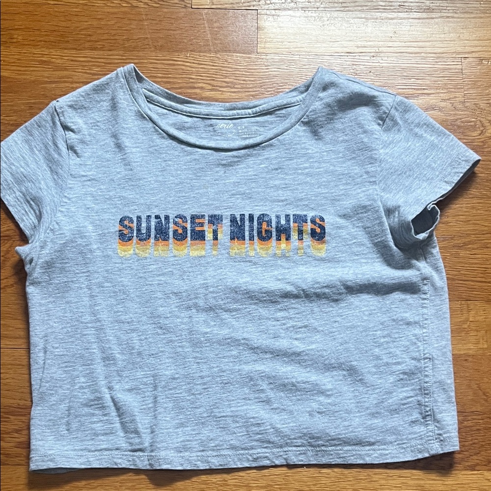 Aerie Heather Gray Tee